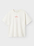 NAME IT G NKFNEATA Shirt - cloud dancer red alert - 146/152