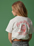 NAME IT G NKFNEATA Shirt - cloud dancer red alert - 158/164