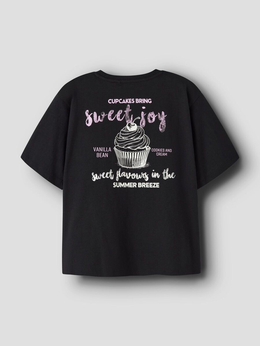NAME IT G NKFNEATA Shirt - zwart - 116