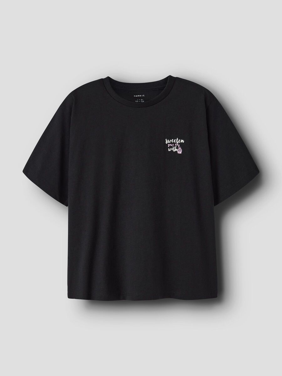 NAME IT G NKFNEATA Shirt - zwart - 116
