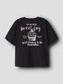 NAME IT G NKFNEATA Shirt - zwart - 134/140