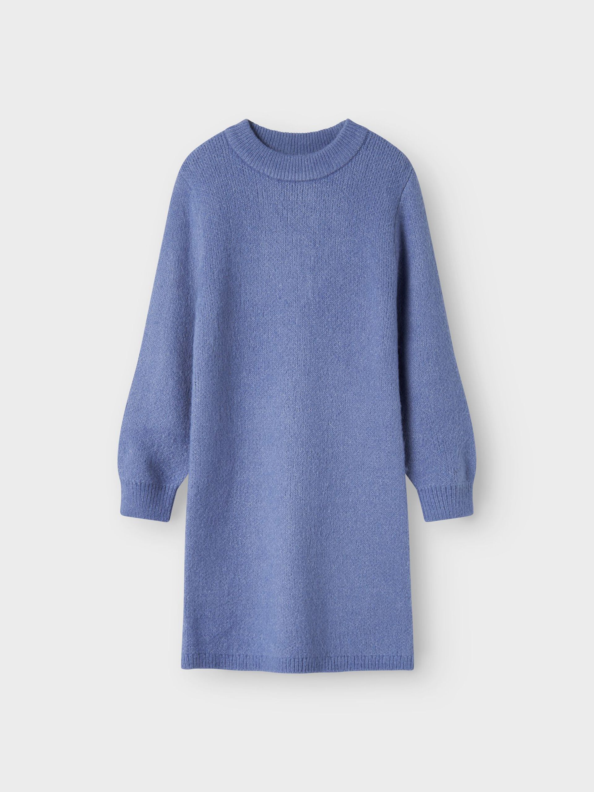 NAME IT G NKFOMARIAN Kleedje knit LM - blue ice - 134