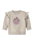 NAME IT G NBFNILDA Sweater - peyote mel.- 56