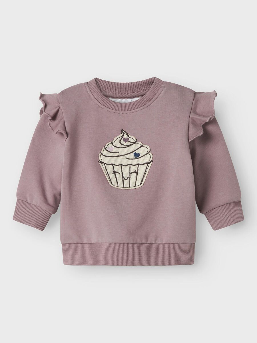 NAME IT G NBFNILDA Sweater - toadstool - 62