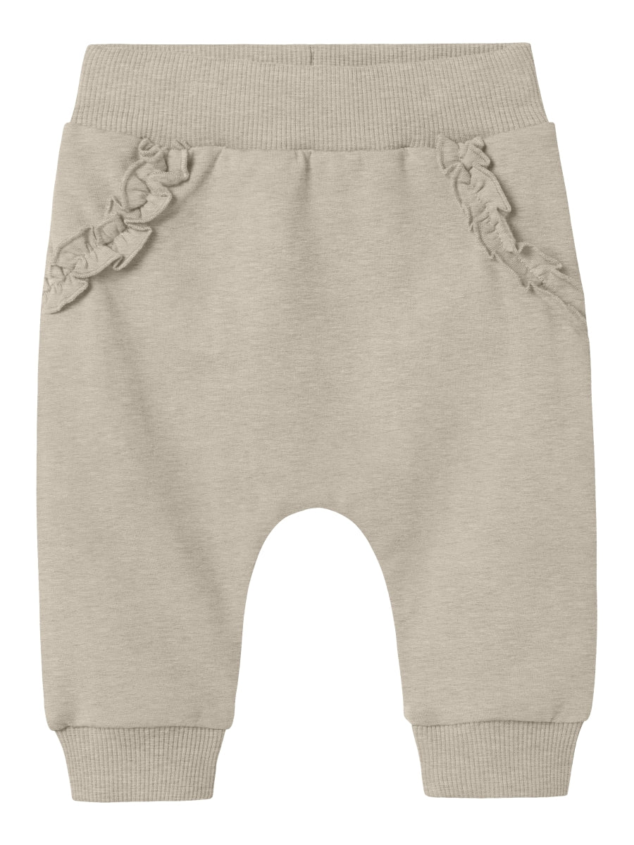 NAME IT G NBFNILDA Sweat broek - peyote mel.- 62