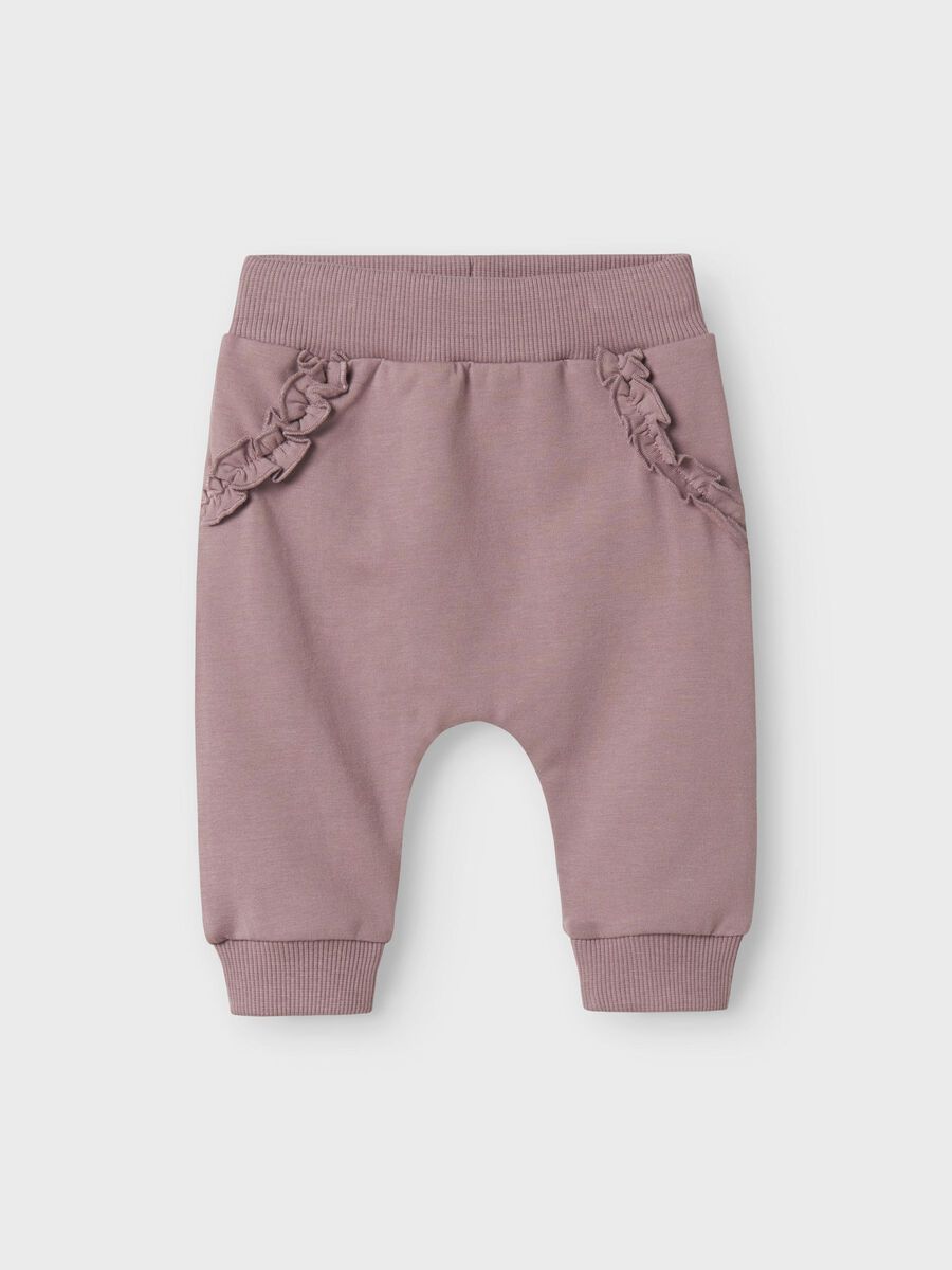 NAME IT G NBFNILDA Sweat broek - toadstool - 68