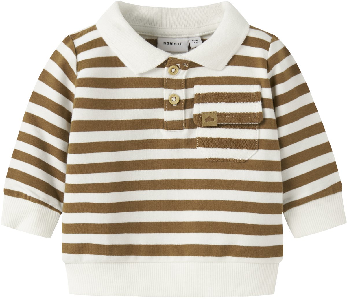 NAME IT B NBMNILSEN Polo sweater - rubber - 62