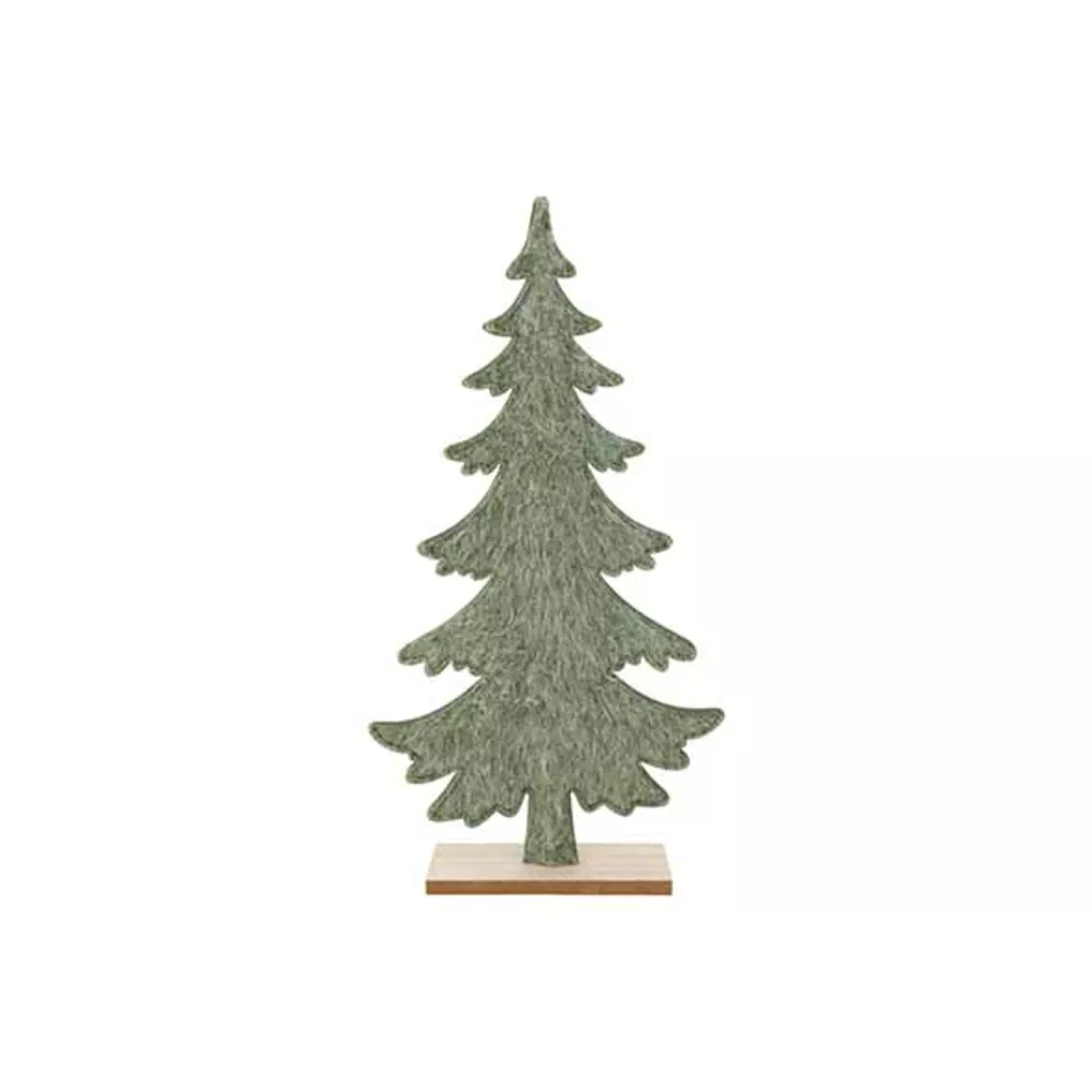 Kerstboom vilt hairy 27x6x51cm - groen