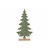 Kerstboom vilt hairy 20x5x35cm - groen