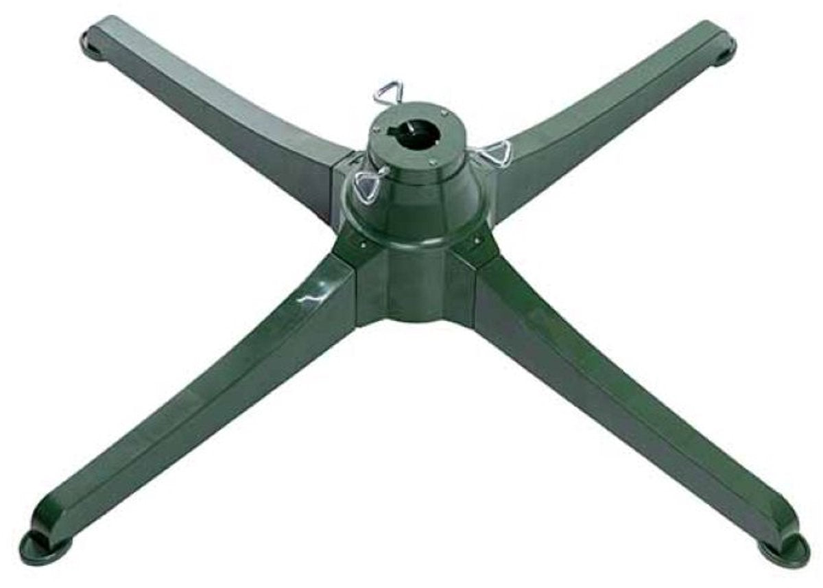 Kerstboom voet 2 way turning - boom 250cm dia - 80x17.5cm - groen