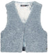 FLO G Diam gilet faux fur - ice blue - 146/152