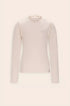 NONO G Koss t-shirt ecovero rib - pearled ivory - 122/128