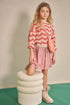 NONO G Nele rok metallic voile - lovely lychee pink - 122/128
