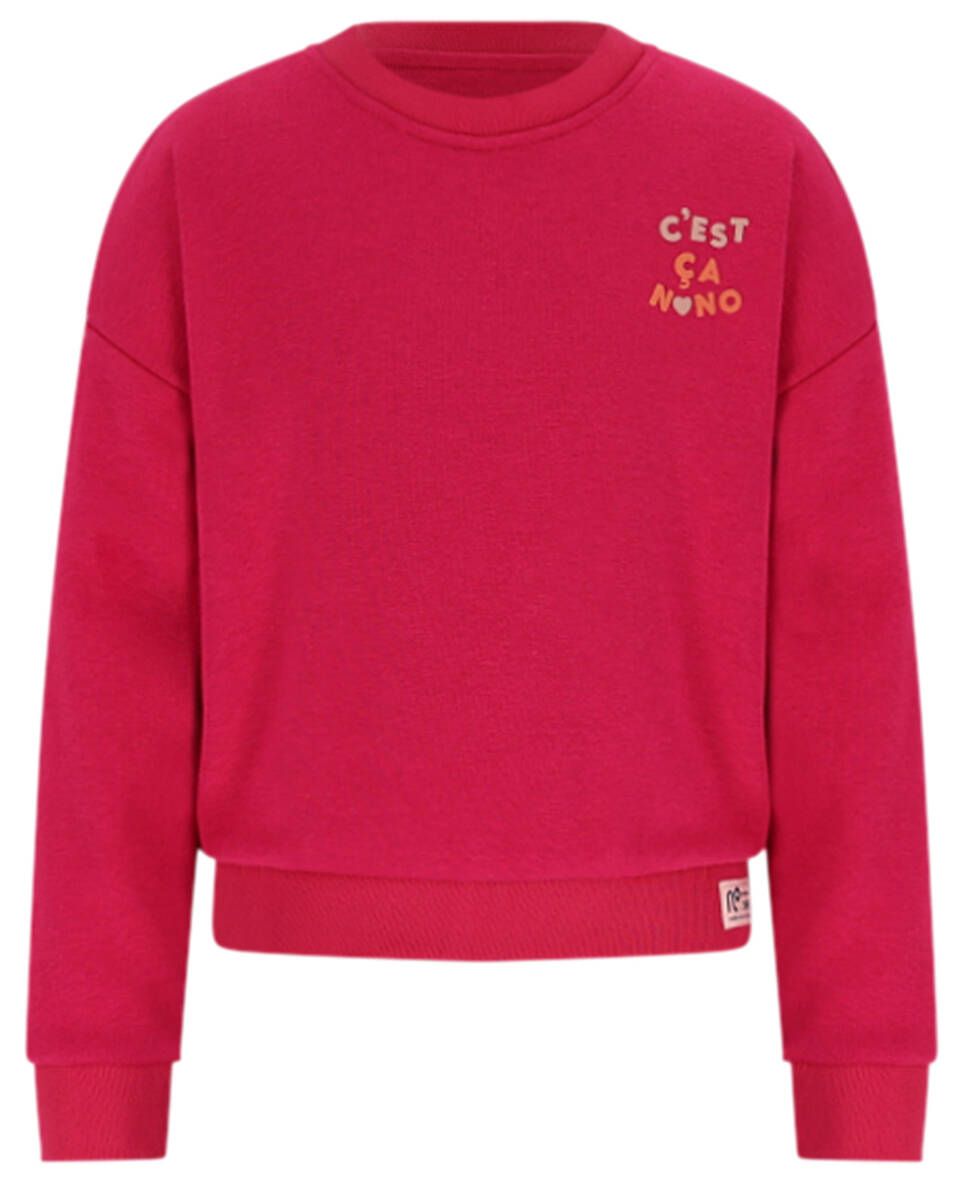 NONO G Konono sweater "C'est la vie"- cerise pink - 104
