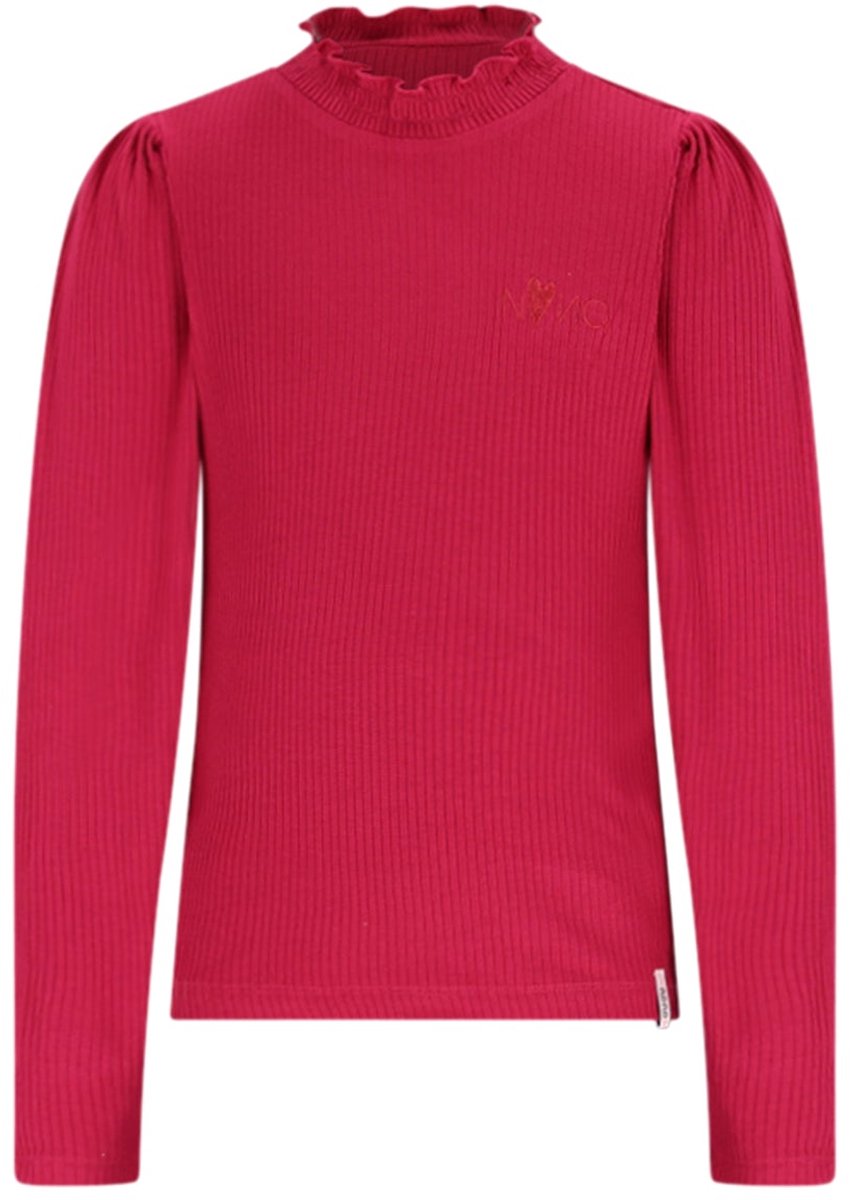 NONO G Koss t-shirt ecovero rib - cerise pink - 146/152