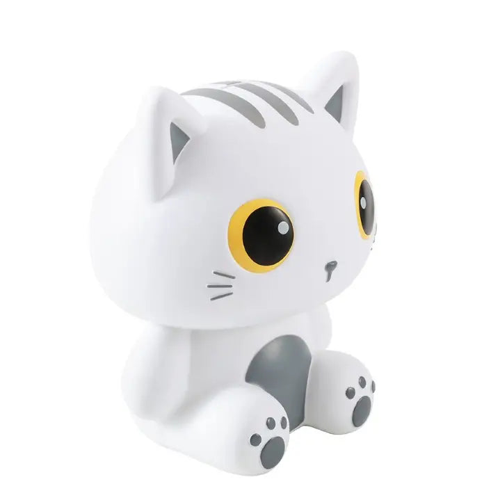 I-TOTAL Spaarpot groot - kat wit