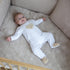 LIVING NATURE Babypakje Estelle zonder kraagje wit teddy hart - 1m