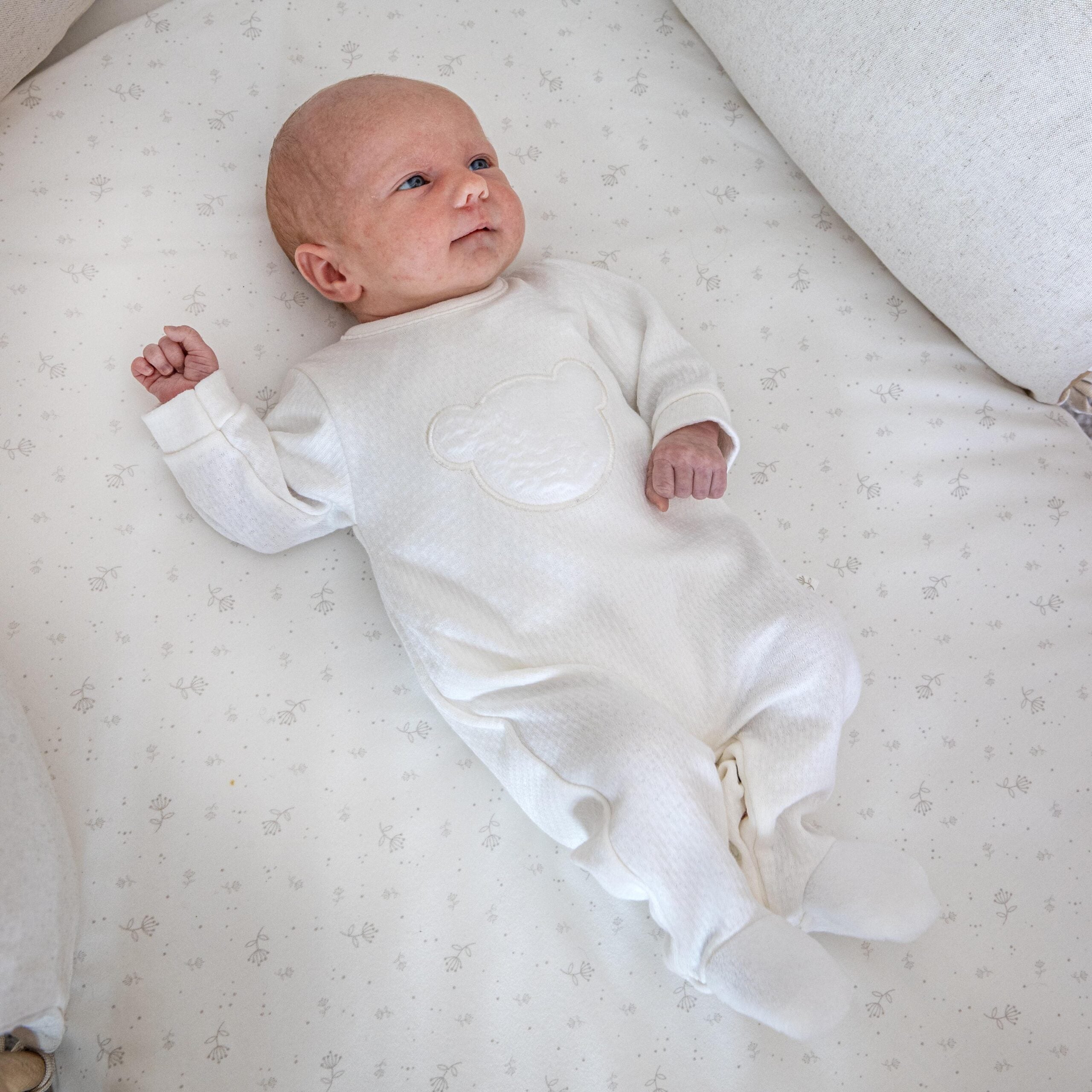 LIVING NATURE Babypakje Bobbi in coline met teddy beer - 1m