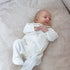 LIVING NATURE Babypakje Carole in coline met bont accent - 0m