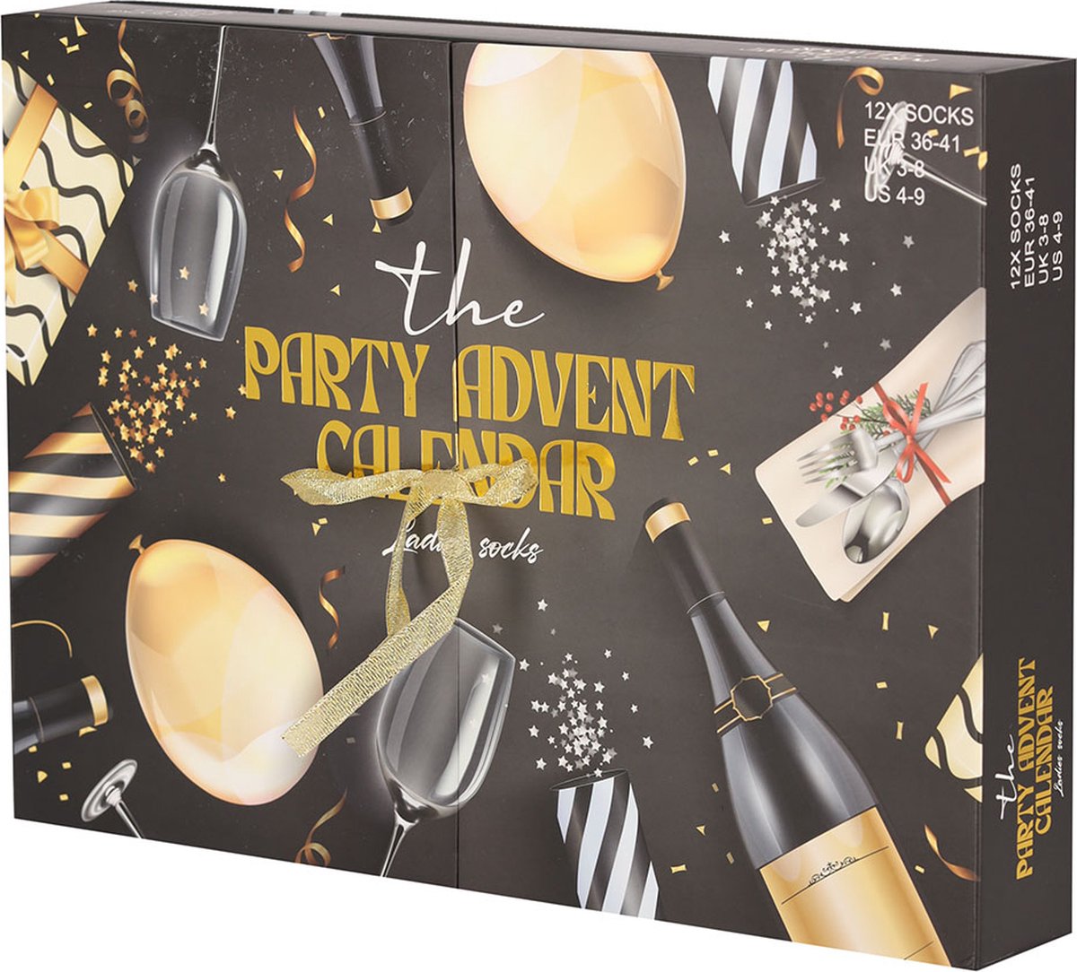 APOLLO Dames X-MAS Advent Kalender 12ass. - 36/41