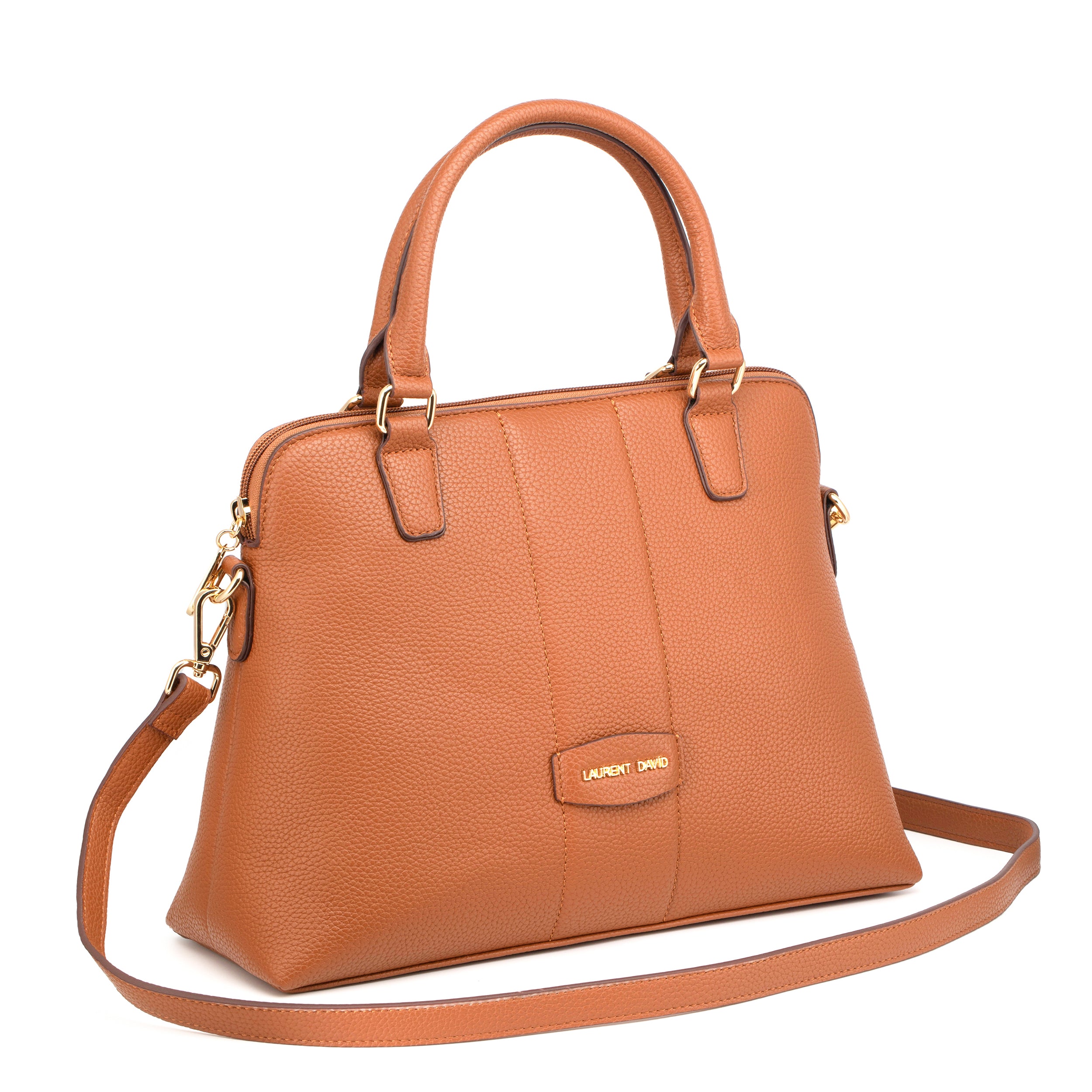 LAURENT DAVID NOS - handtas 001 - cognac