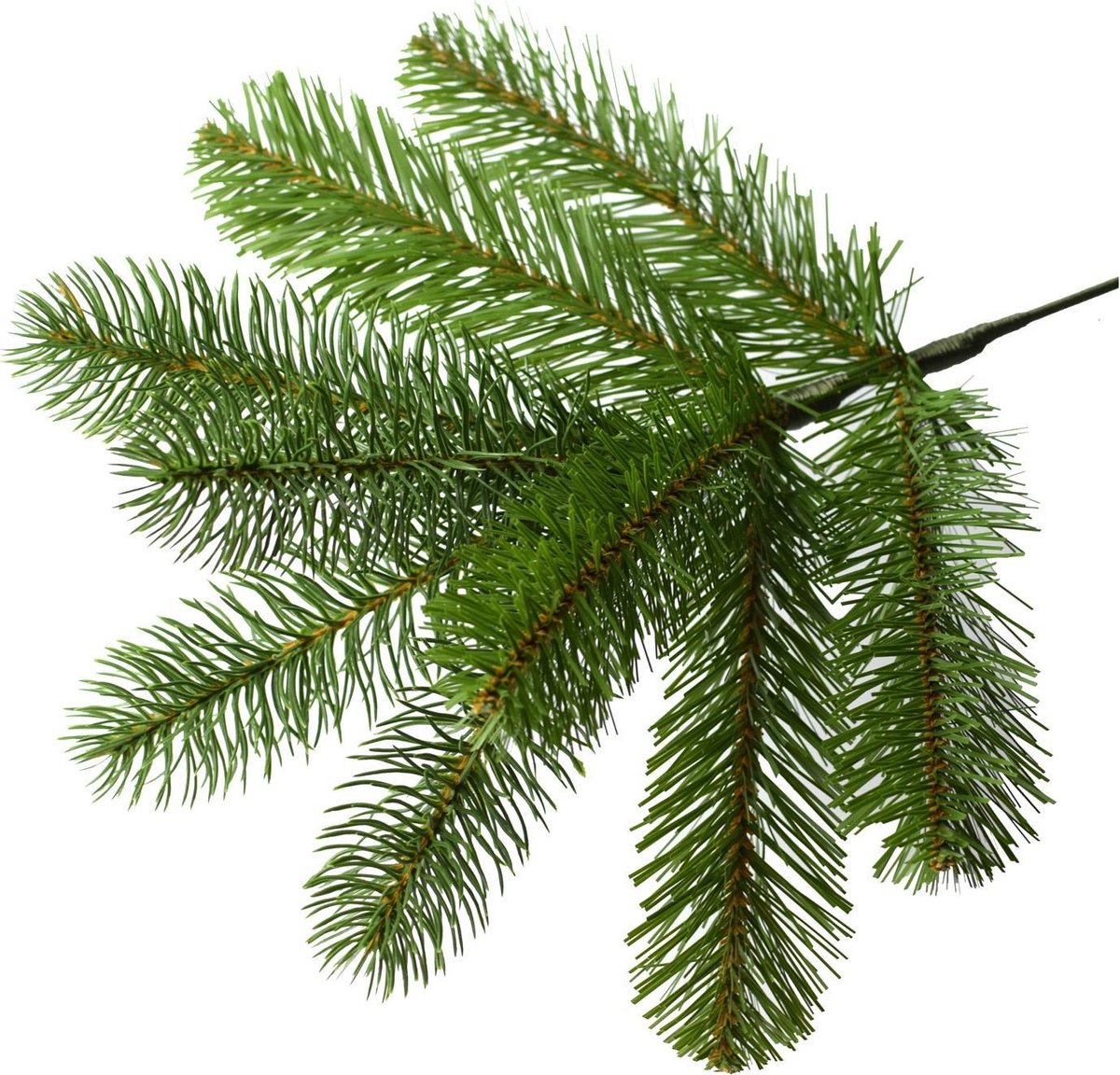 Kerstboom poly Bayberry spruce hinged - h 198cm