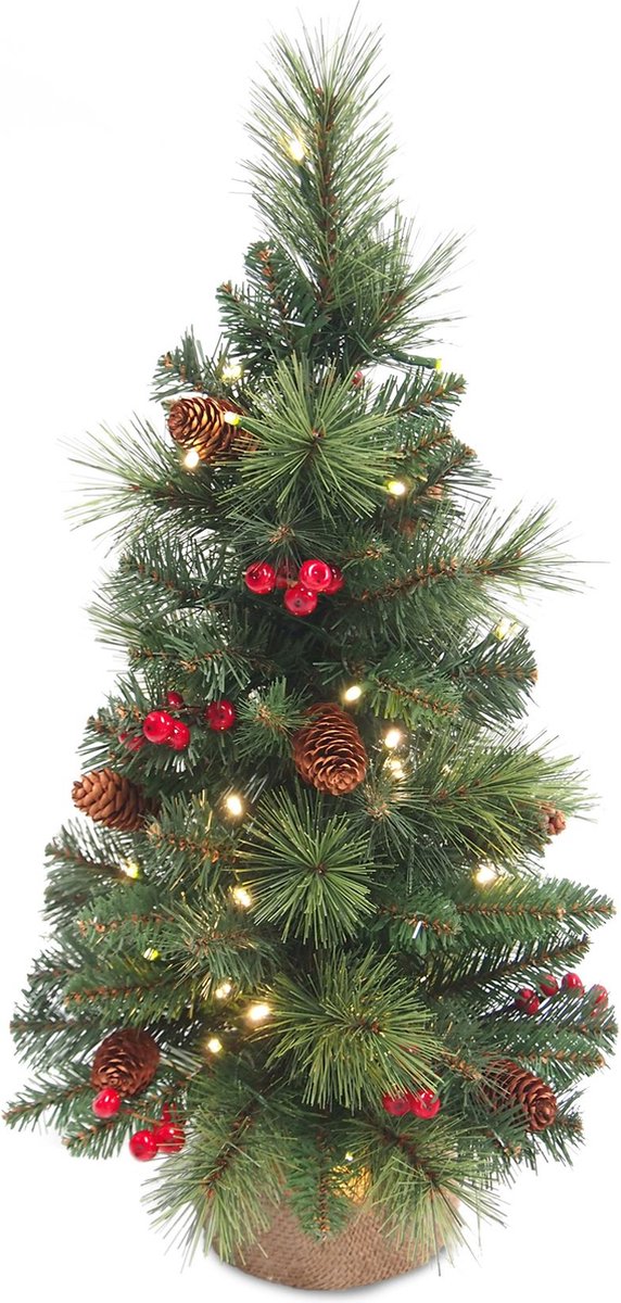 Kerstboom Everyday miniature pine cone & berry - 61cm 35L