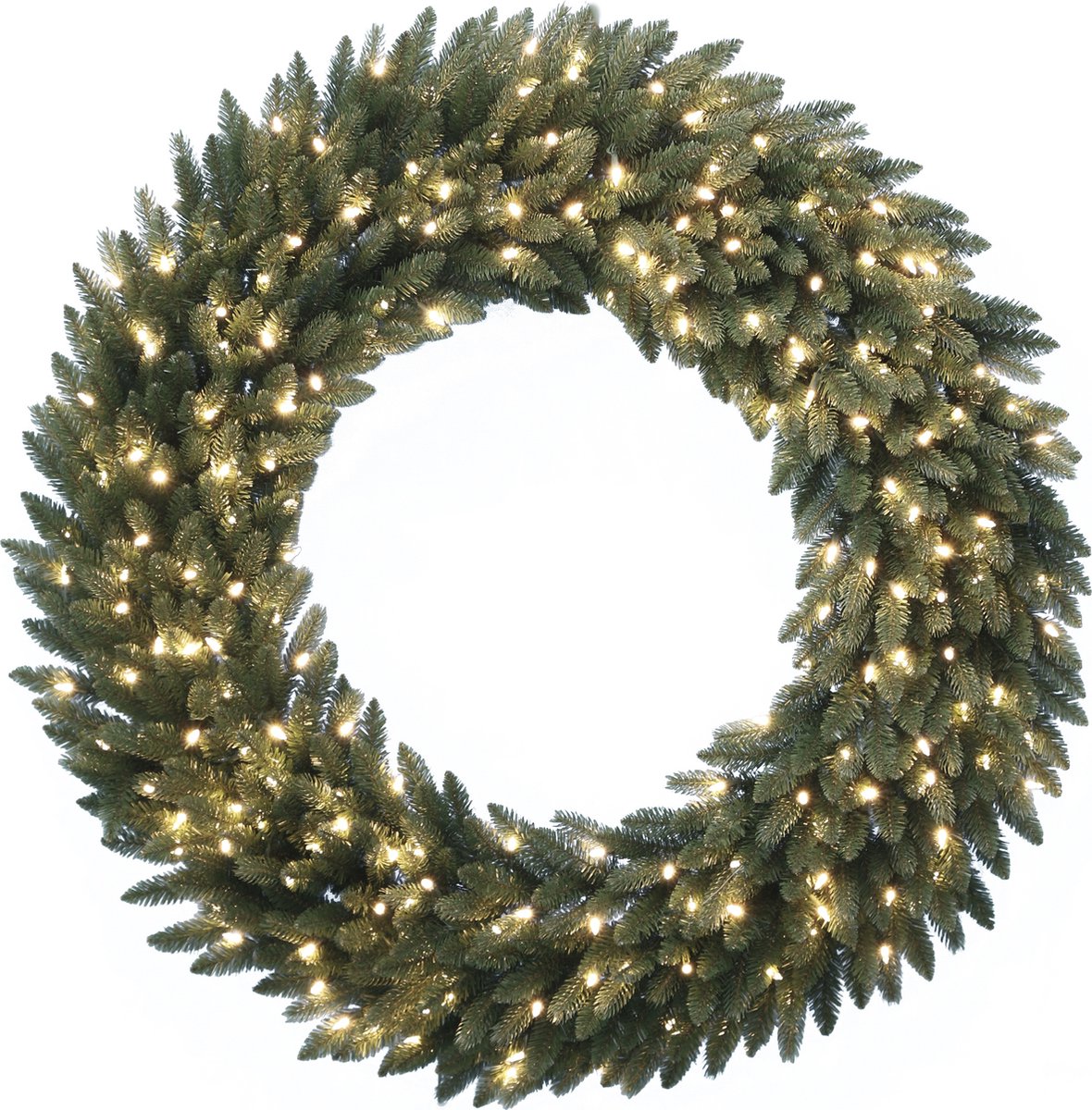 Kerstkrans Grande Fir - dia 61cm 50L transfo