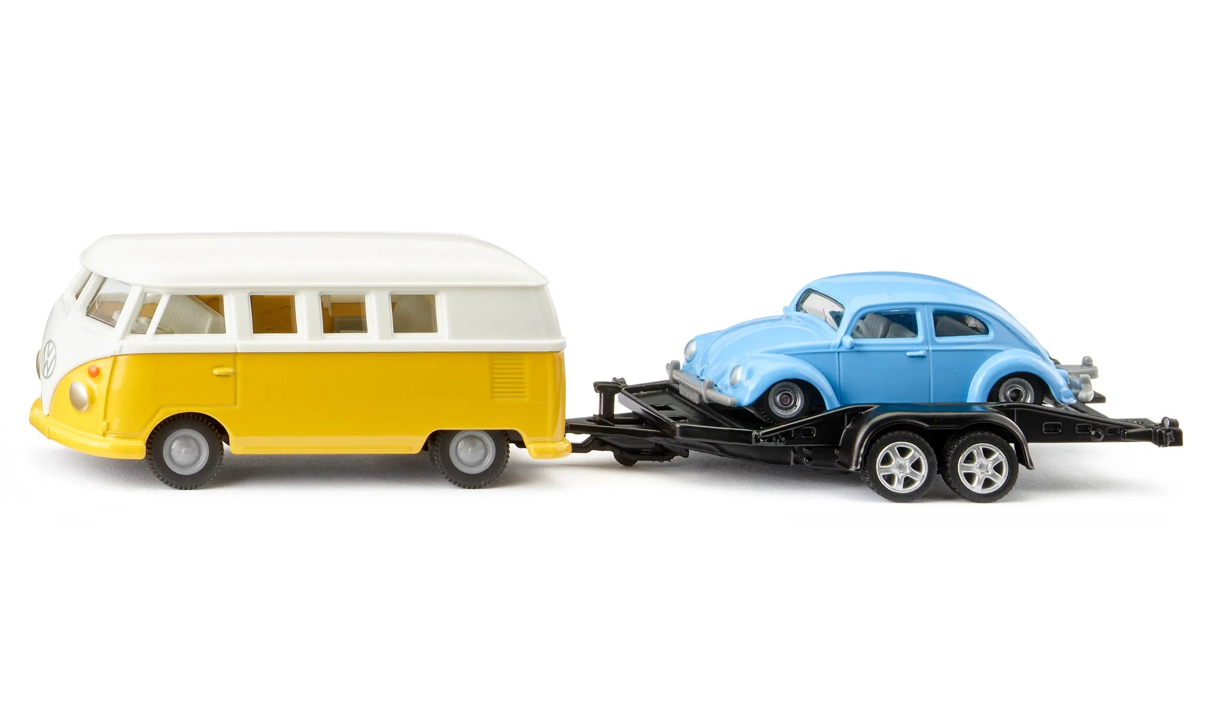 SIKU - VW T1 m/aanhanger en VW Kever