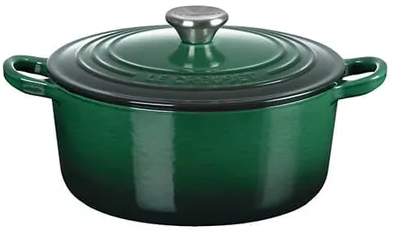 LE CREUSET Tradition braad-/ stoofpan rond 26cm - juniper