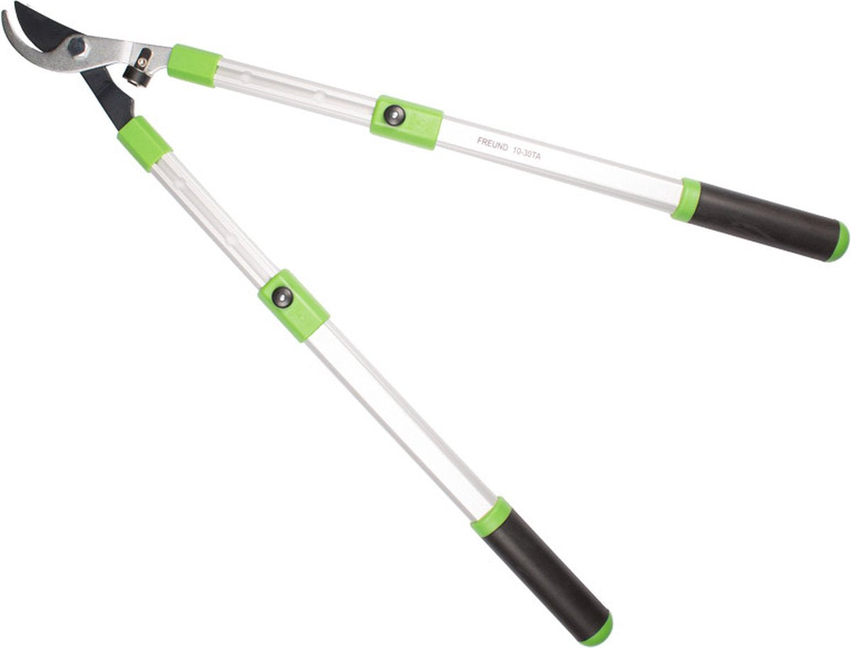 FREUND Aluline takkenschaar 10-30 TA lengte 67-99 cm telescoop 6 standen tot dia 45 mm voorbijsnijdend lichte uitvoering