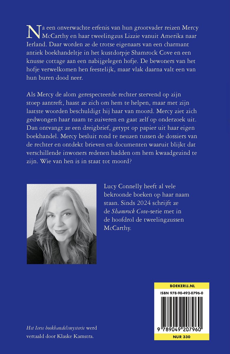Shamrock Cove 1.- Het ierse boekhandelsmysterie - Lucy Connelly