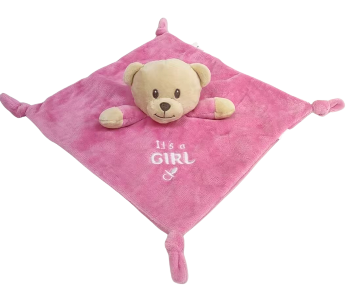 DOTTI Beer knuffeldoek - It's a girl