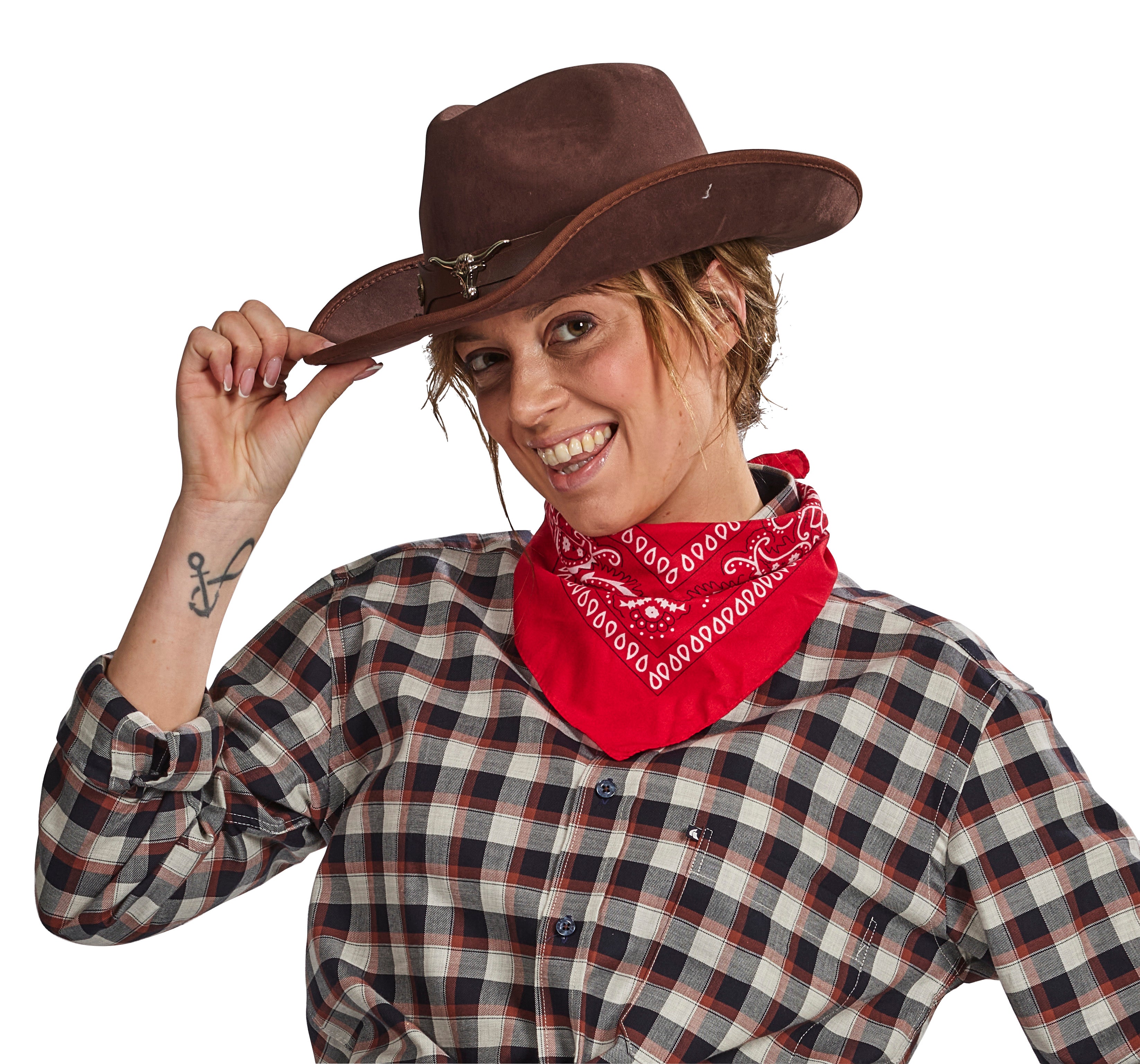 Hoed Cowboy - bruin