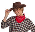 Hoed Cowboy - bruin