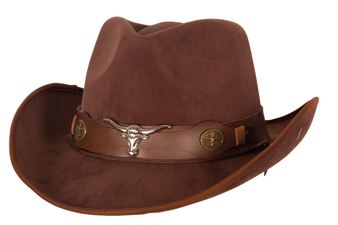 Hoed Cowboy - bruin