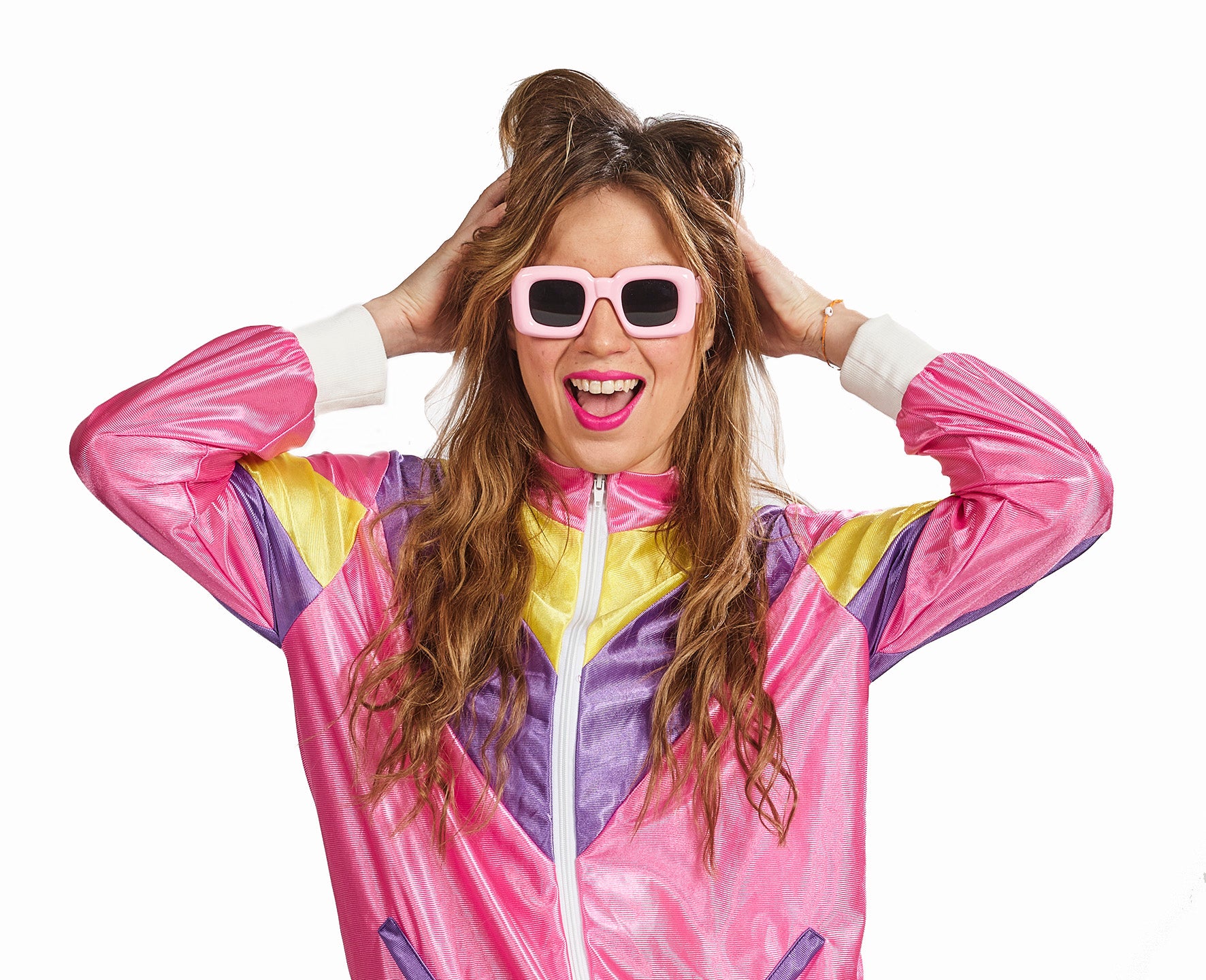 Bril retro - roze