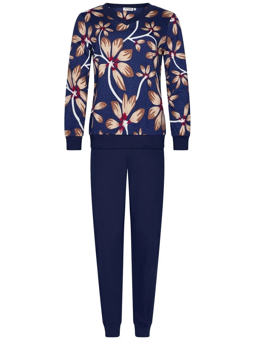 PASTUNETTE Dames pyjama - dark blue - 44
