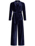 PASTUNETTE Dames homesuit full zipper - dark blue - 38