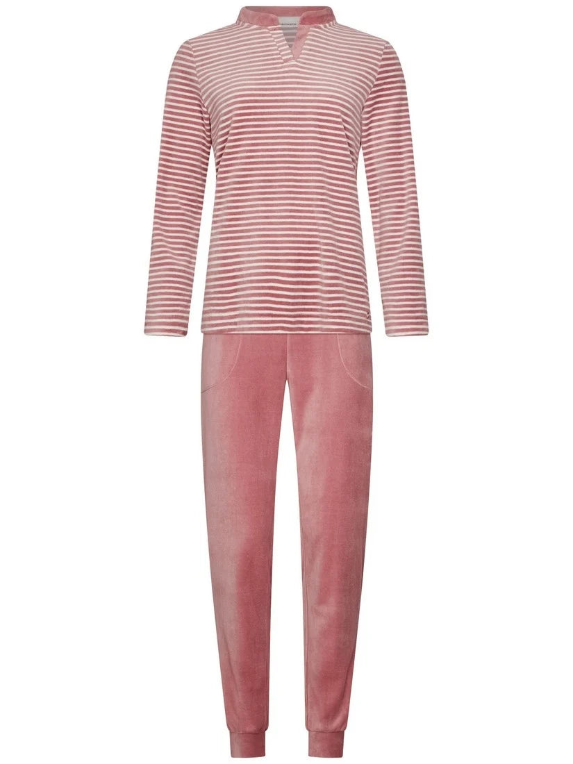 PASTUNETTE Dames pyjama - dark pink - 44