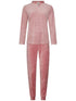 PASTUNETTE Dames pyjama - dark pink - 44