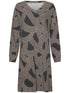 PASTUNETTE Dames nightdress (95 cm)- black - 40