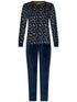 PASTUNETTE Dames pyjama - dark blue - 46