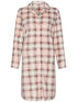 PASTUNETTE Dames nightdress full button (95 cm)- light brown - 46