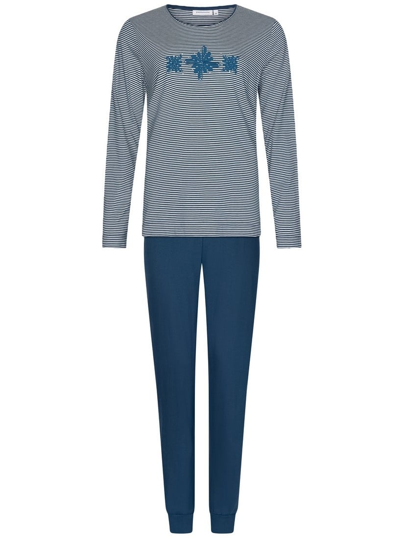 PASTUNETTE Dames pyjama - dark blue - 38