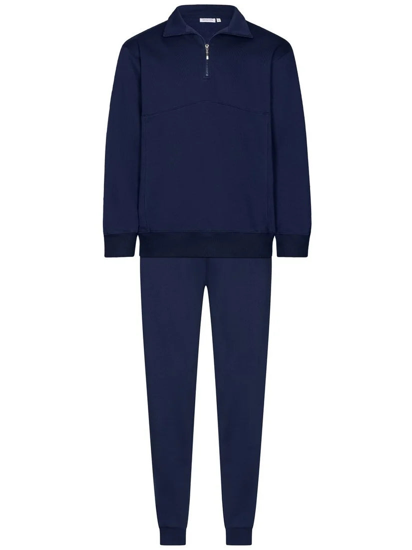 PASTUNETTE Heren sweatsuit with zipper - dark blue - M