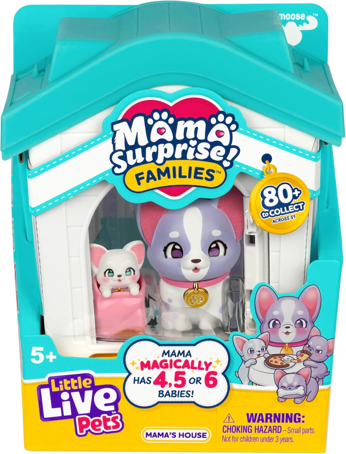 LITTLE LIVE PETS Mama surprise - Mon & Baby pack