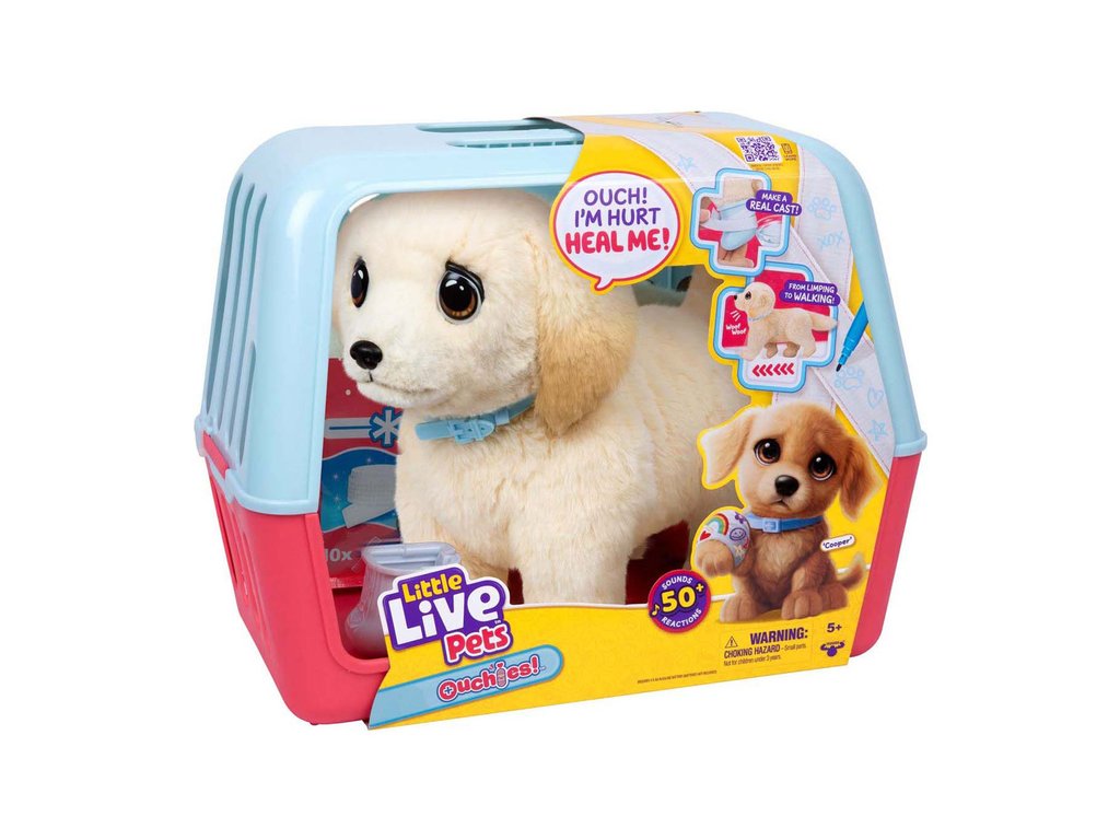 LITTLE LIVE PETS - Ouchies deluxe single cooper