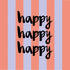 PPD Servetten 33x33cm - Happy