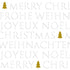 PPD Servetten 33x33cm - Christmas Letters Tree white